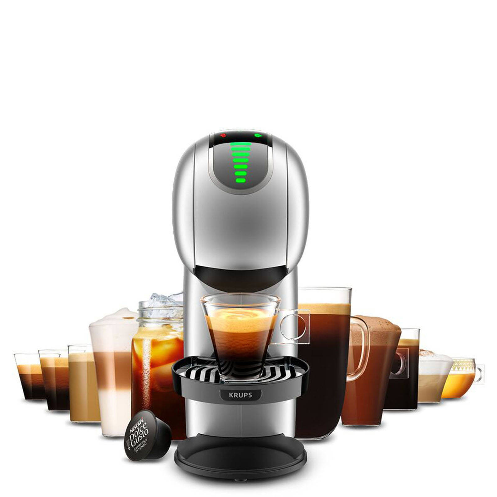 Krups Dolce Gusto Genio S Touch KP440E (zilver) | wehkamp