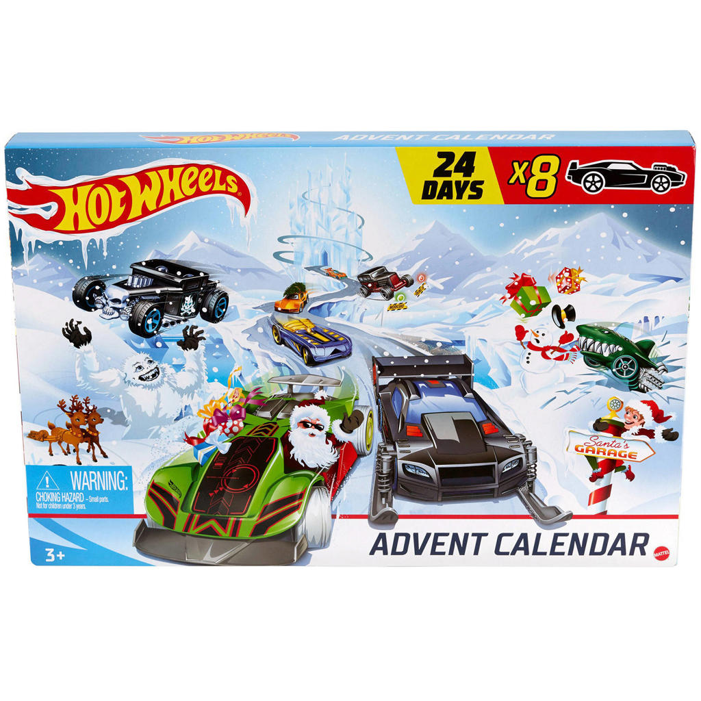 Hot Wheels adventskalender kopen? in huis wehkamp
