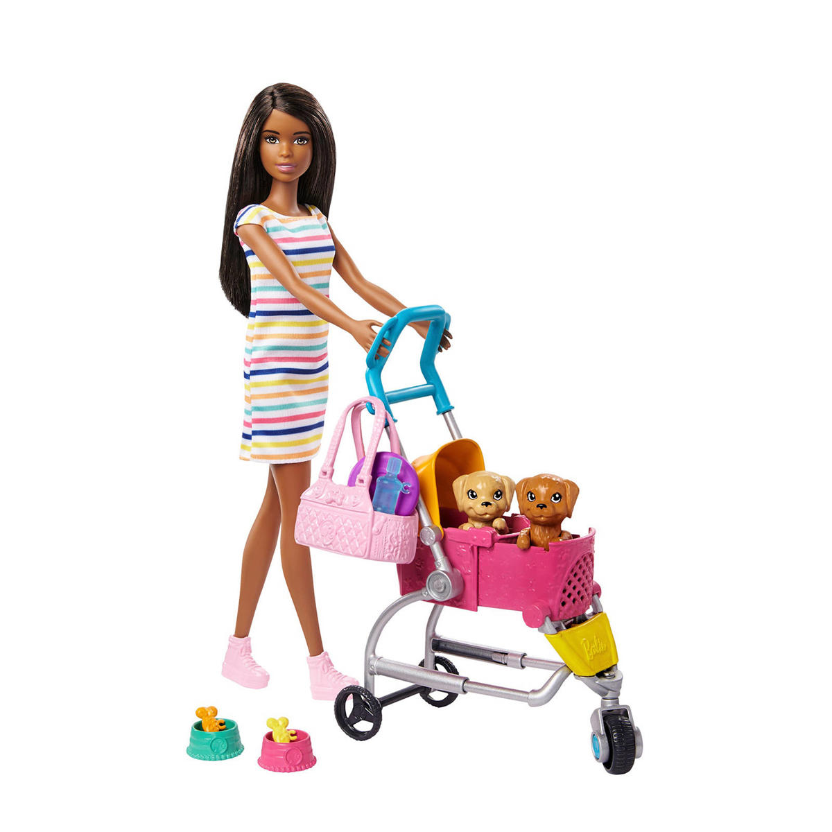 laden solidariteit grillen Barbie Loop en Speel Pups Pop en Accessoires (Donker) | wehkamp