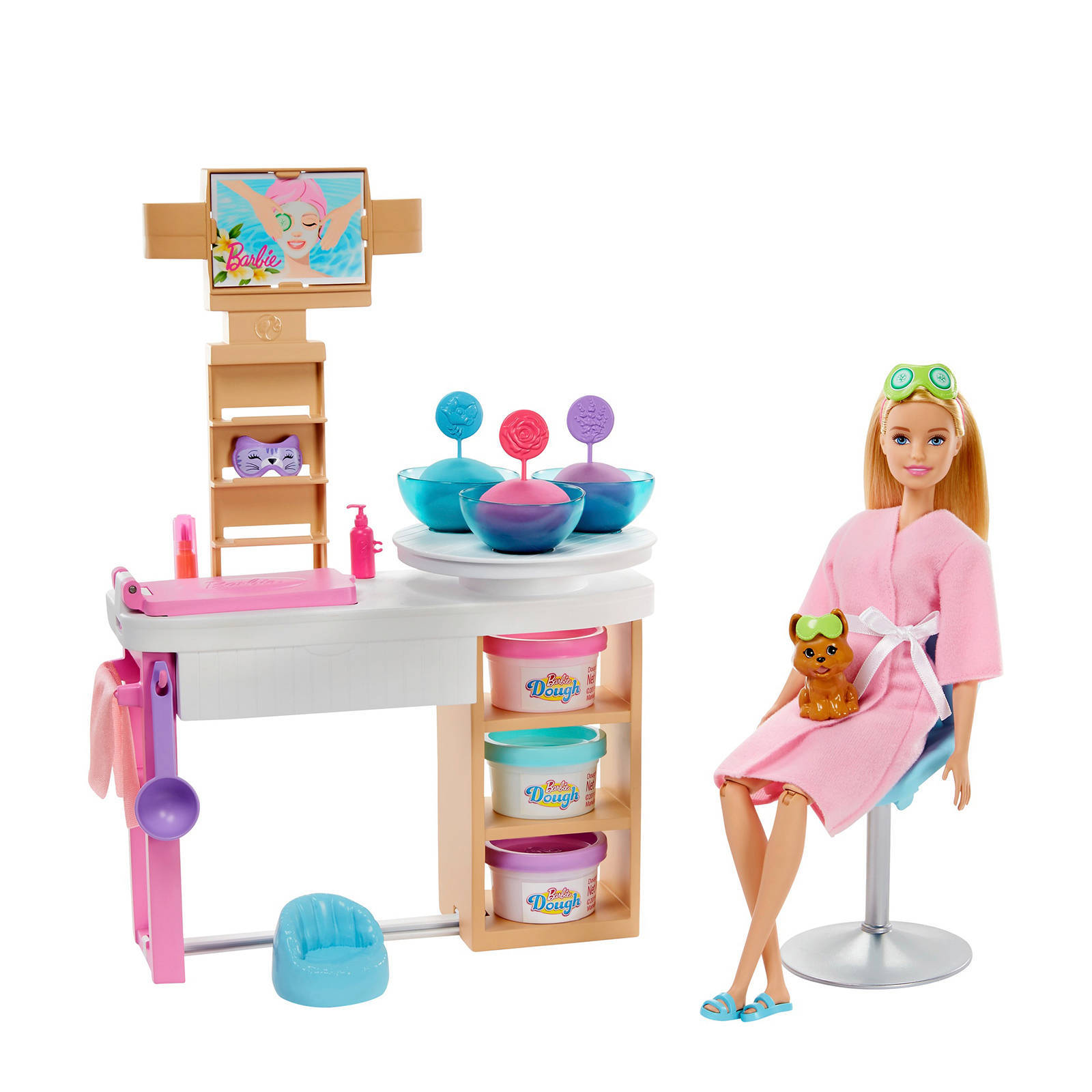 Barbie Gezichtsmasker Spadagje speelset (blond) online kopen