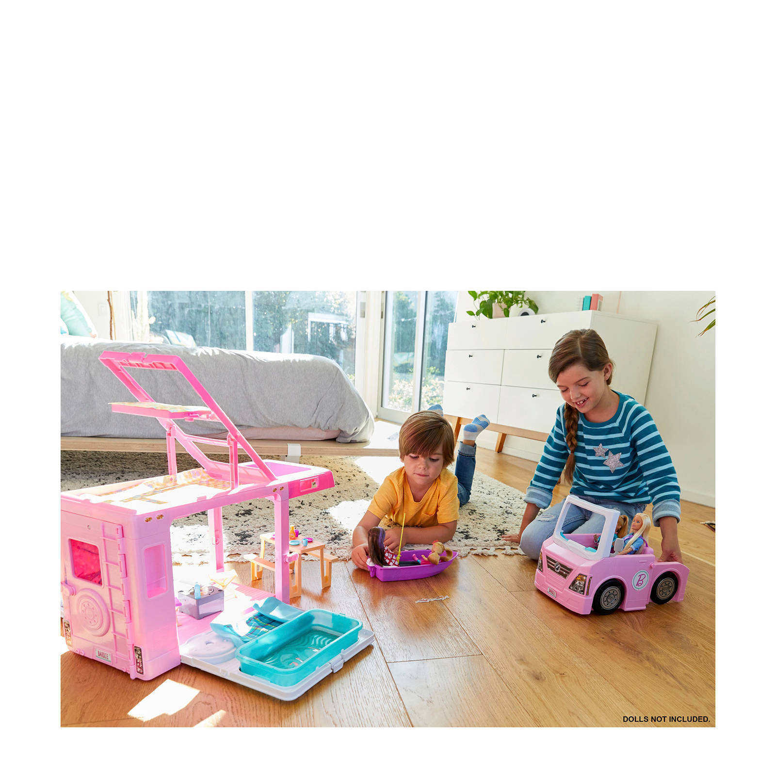 Barbie 3 in 1 deals dream camper