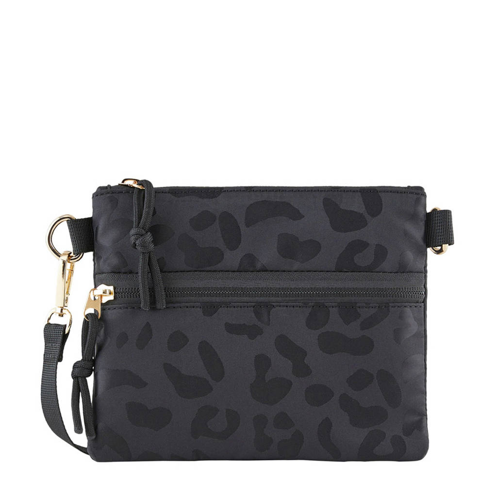 PIECES crossbody tas zwart, Zwart