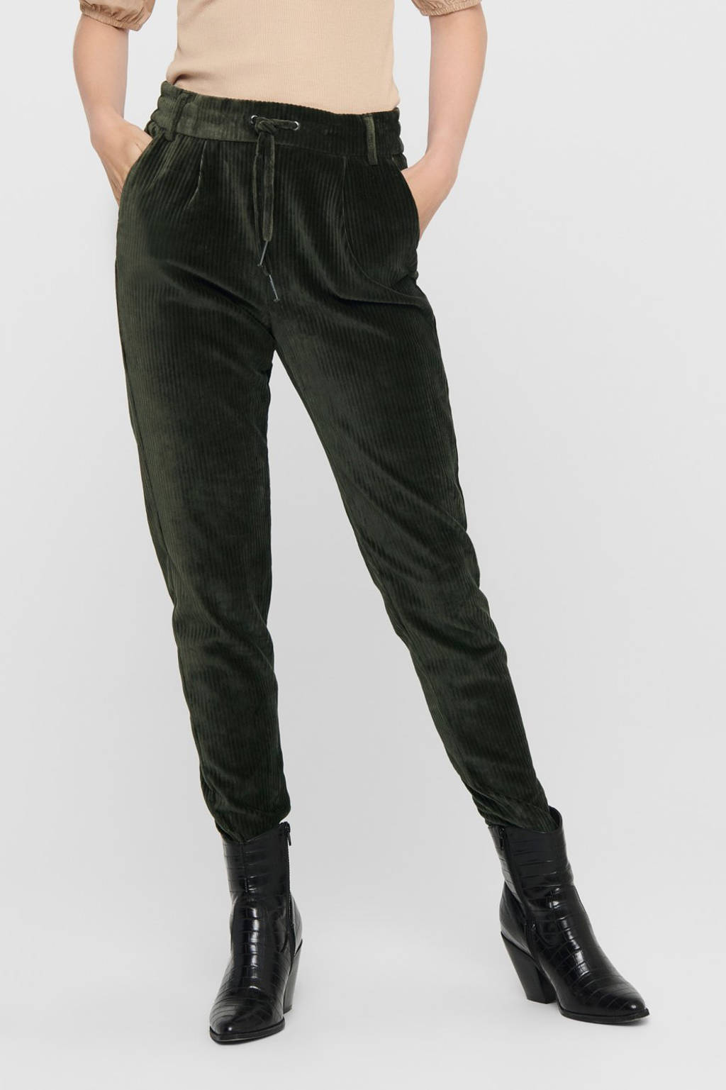 ONLY Broek Poptrash Suki Alya Glitter 15362221 | Berden Fashion