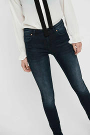 thumbnail: ONLY cropped skinny jeans ONLKENDELL dark blue denim