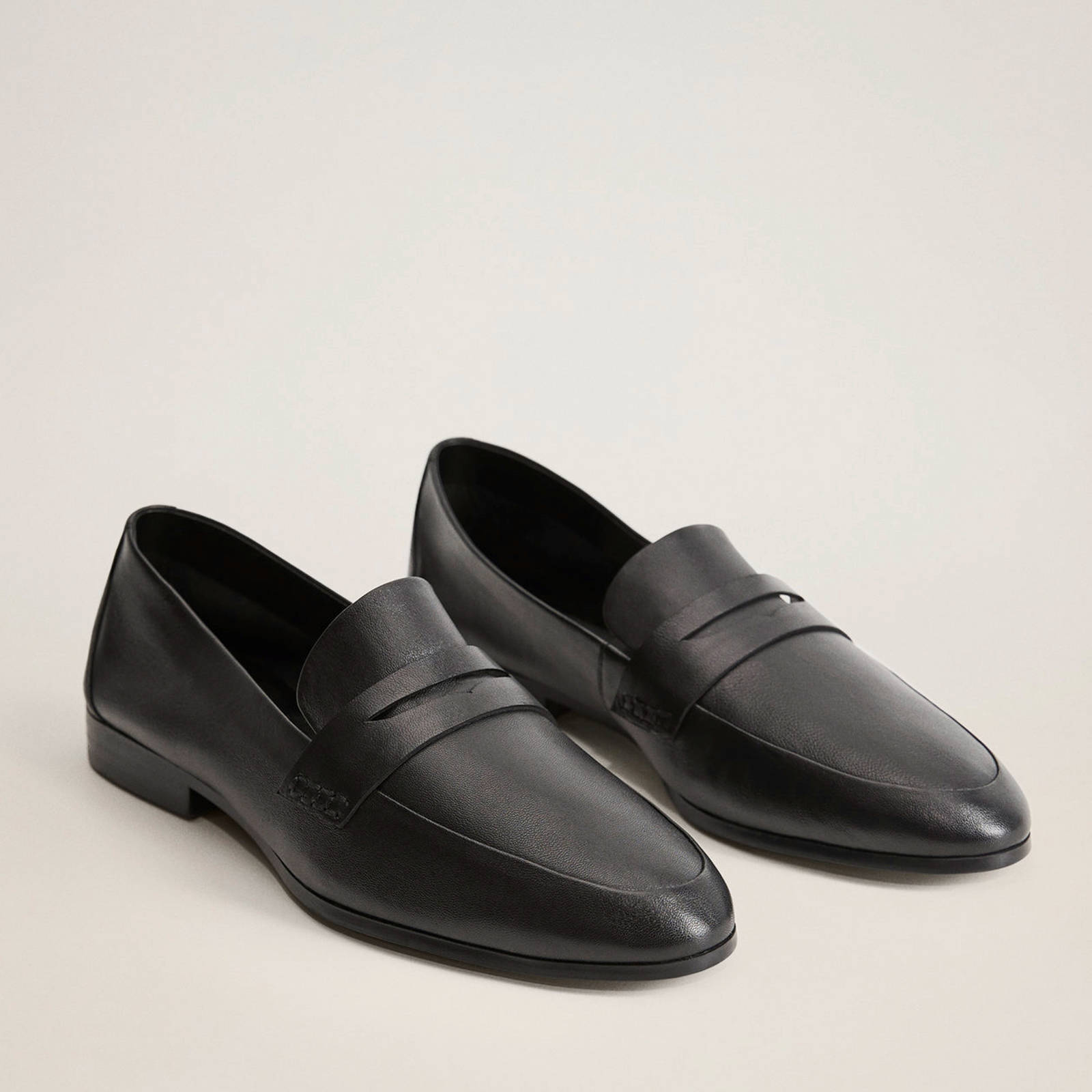 Zwarte Leren Loafers Dames Clearance Sale, UP TO 67% OFF |  www.quincenamusical.eus