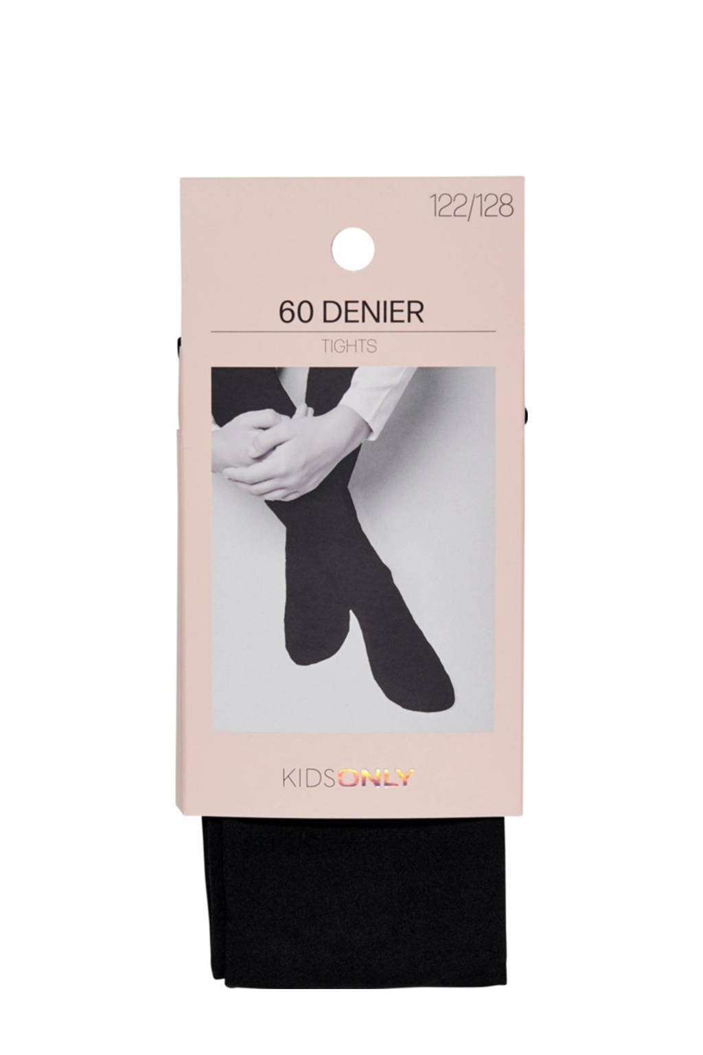 KIDS ONLY panty KONSAGA 60 denier - set van 2 zwart, Zwart