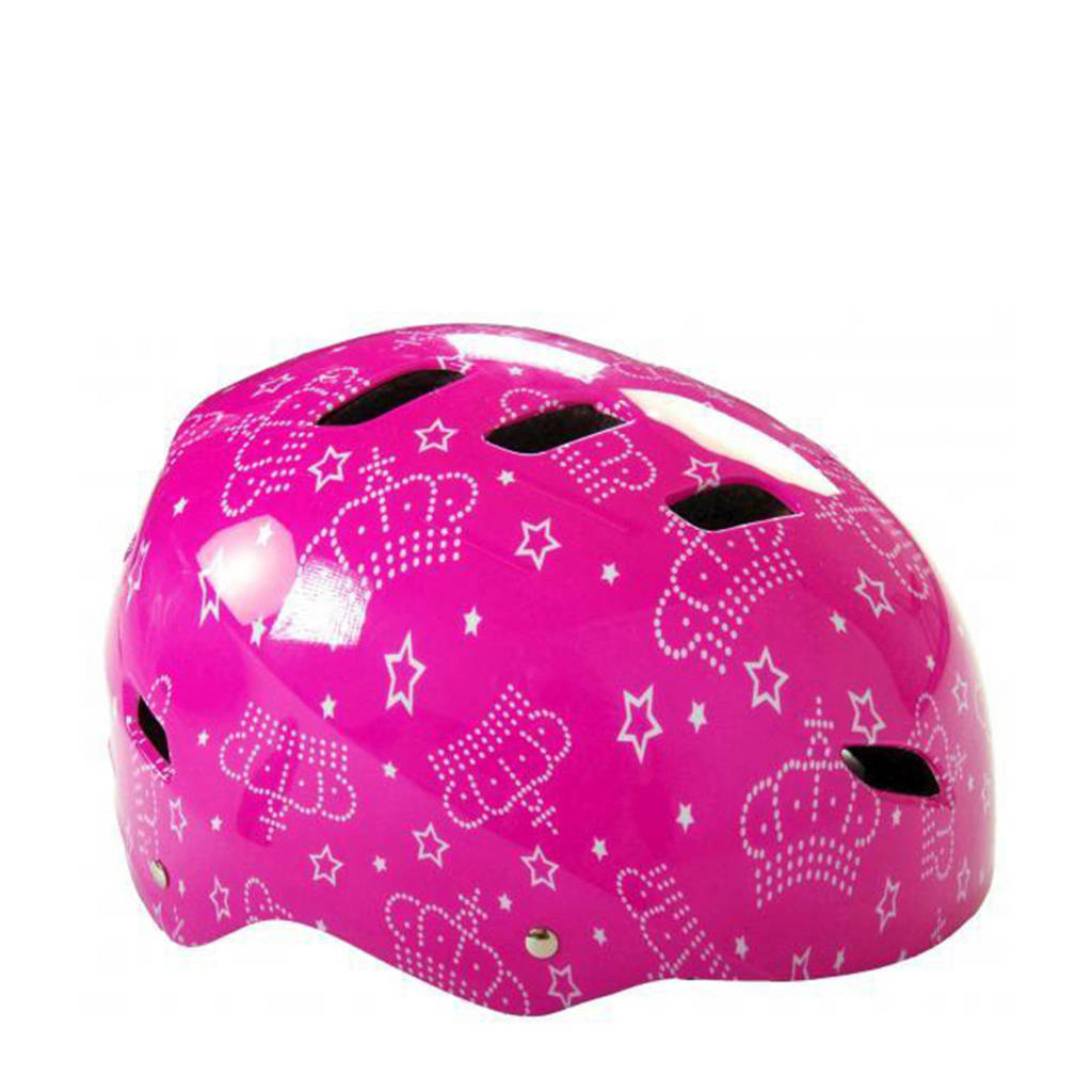 Volare fiets/skatehelm 55-57 cm, Roze