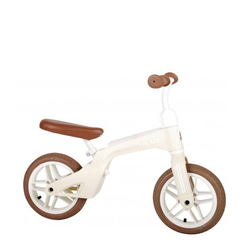 Volare loopfiets - 10 inch, Créme/ Beige