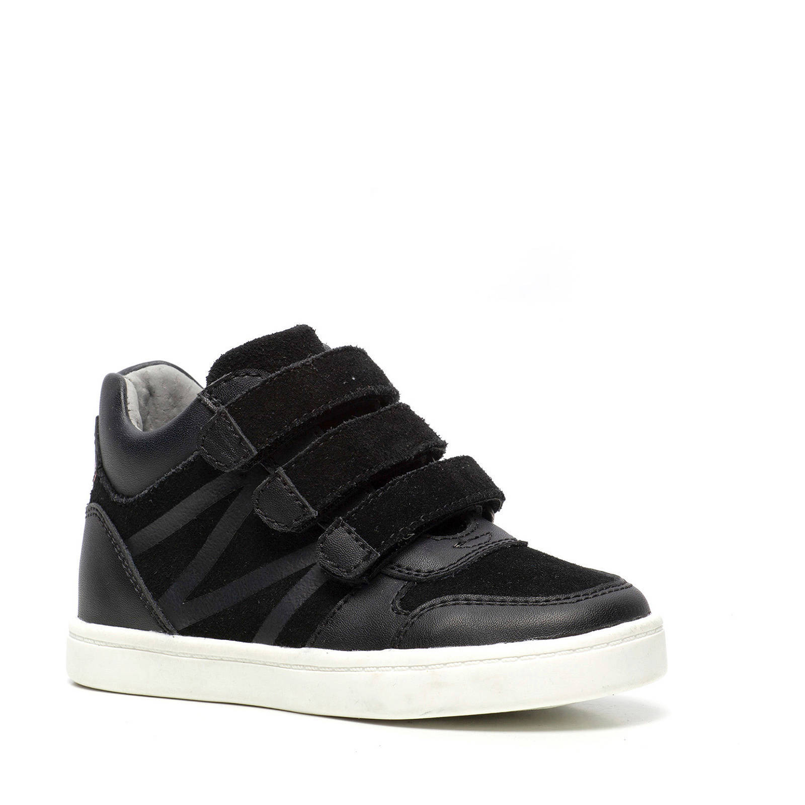 Scapino TwoDay leren sneakers zwart | wehkamp