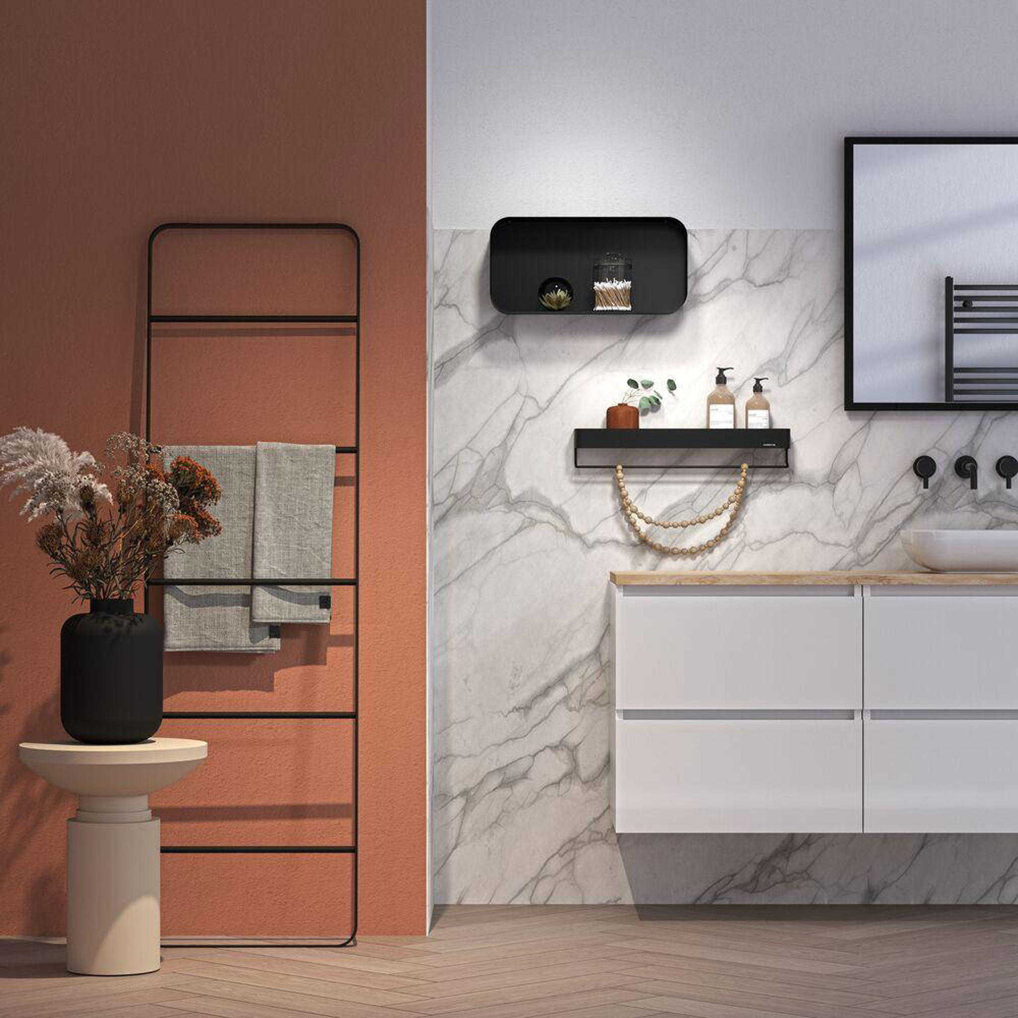 Sealskin handdoekrek Brix (8x55x10 cm) - Afbeelding 4