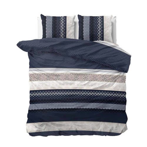 Sleeptime polyester-katoen dekbedovertrek lits-jumeaux (240x220 cm) afbeelding