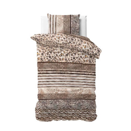 Wehkamp Sleeptime polyester-katoenen dekbedovertrek 1 persoons (140x220 cm) aanbieding