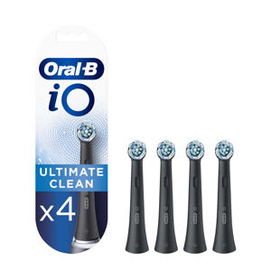 Wehkamp Oral-B iO Ultimate Clean opzetborstels zwart (4 stuks) aanbieding