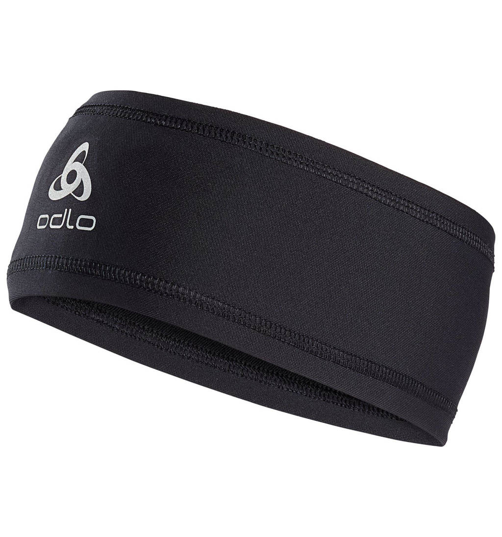 Odlo hoofdband zwart, Zwart