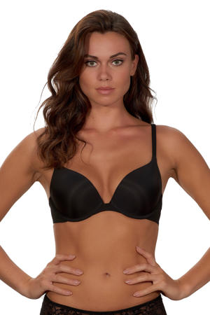 voorgevormde push-up bh Nature Friendly zwart