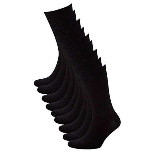 Apollo sokken Bamboo - set van 9 zwart afbeelding