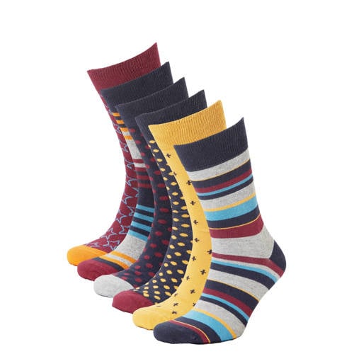 Apollo sokken - set van 6 multi afbeelding