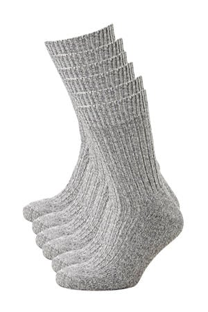 sokken Norwegian - grijs (set van 6)