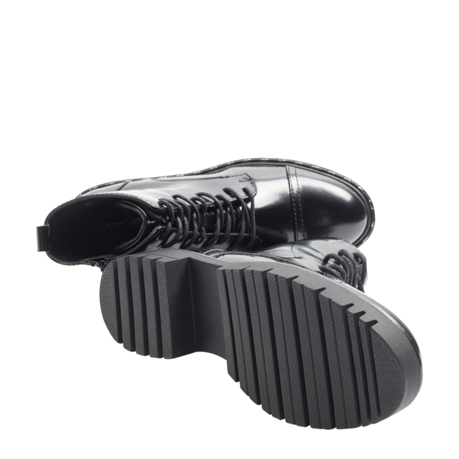Oxmox veterboots zwart | wehkamp