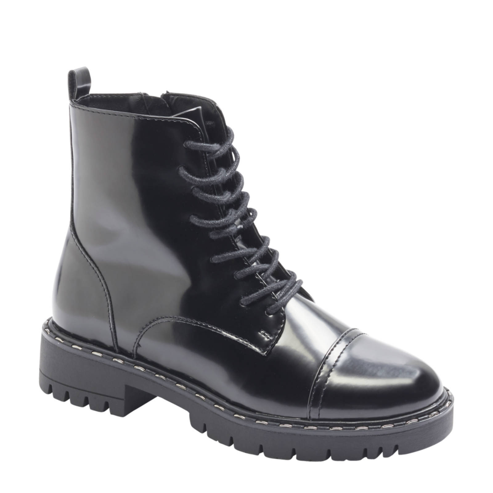 Oxmox veterboots zwart | wehkamp