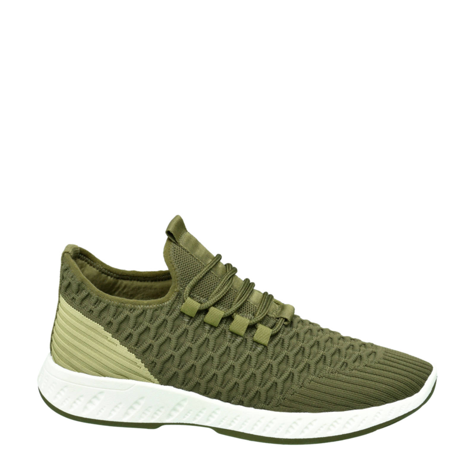 Venice Heren Bruine geklede veterschoen - Schoenen.nl