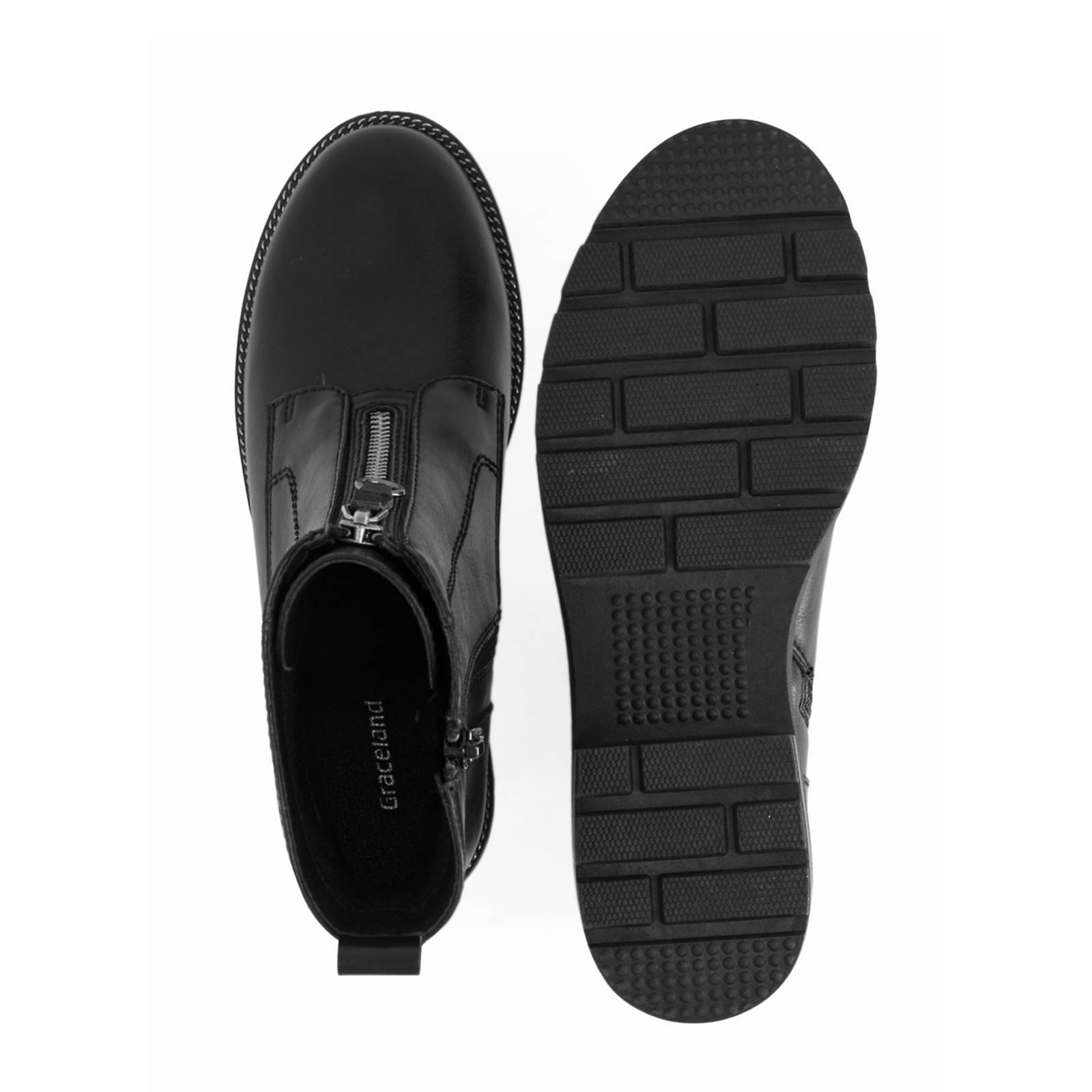 Graceland bikerboots zwart | wehkamp