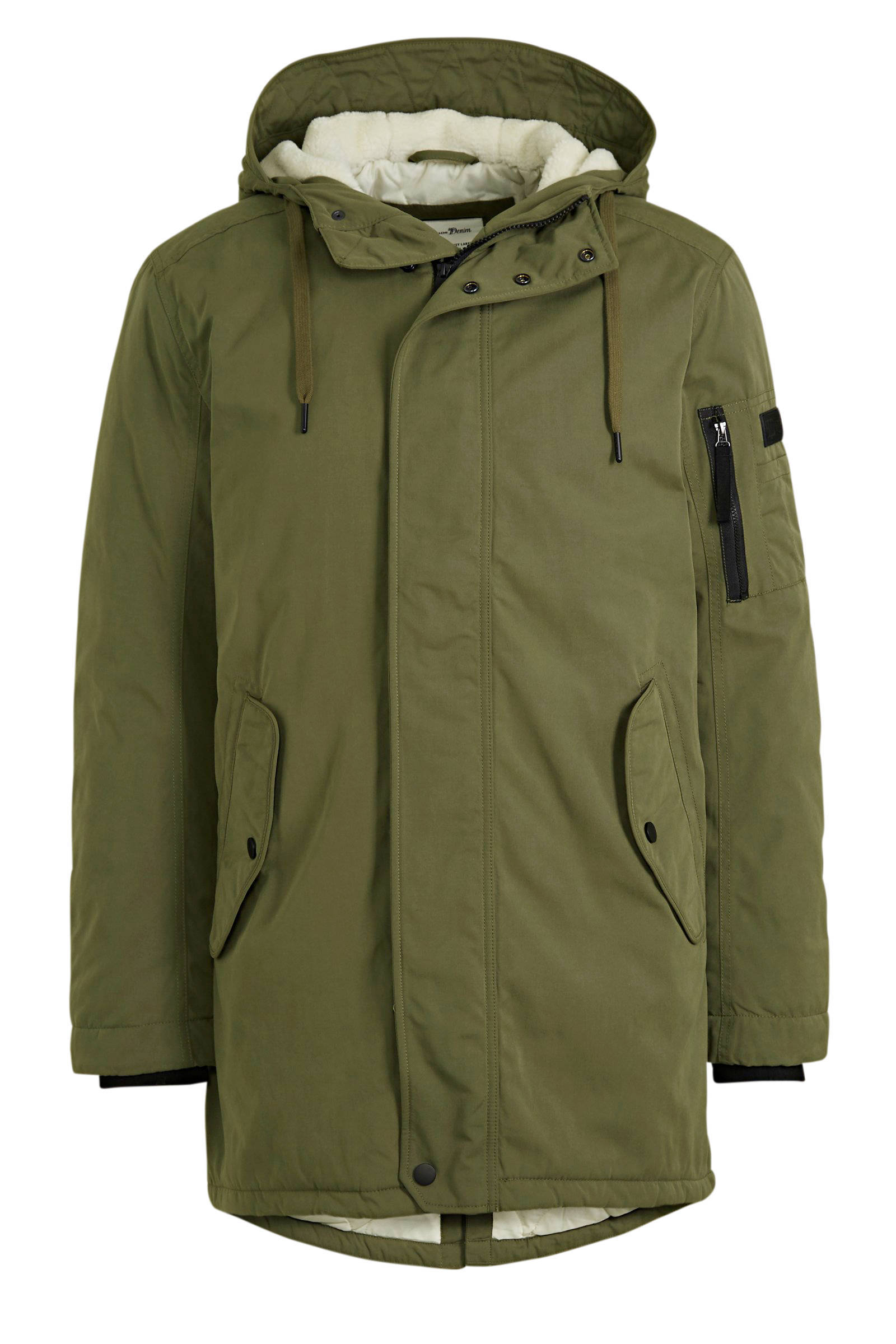 Tom Tailor parka legergroen | wehkamp Tom Tailor parka groen | wehkamp