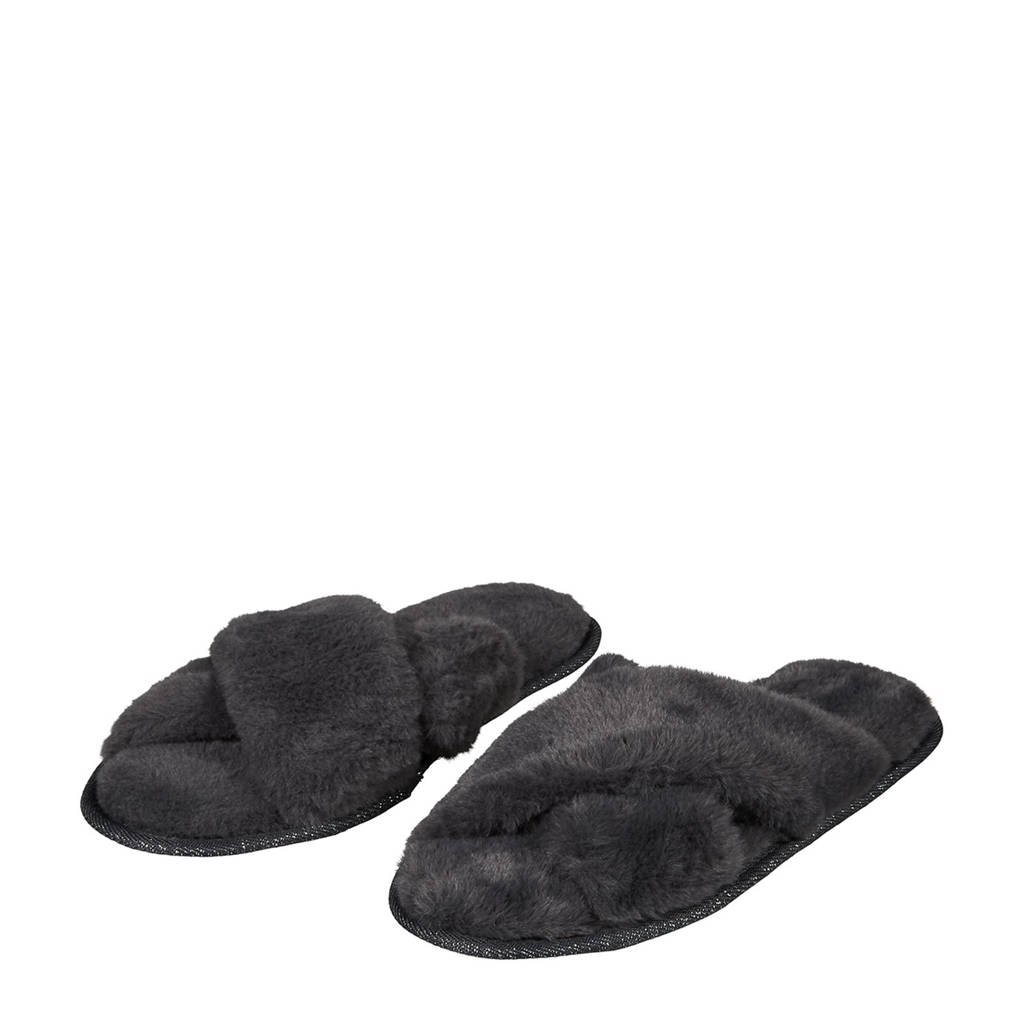 Apollo pantoffels grijs, Grijs