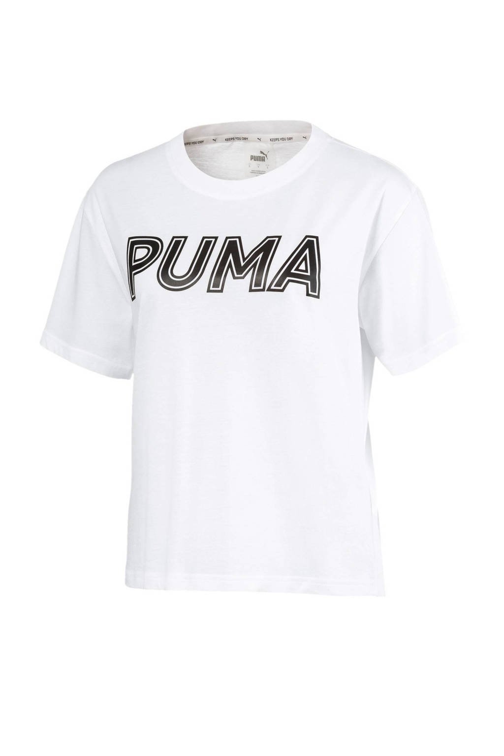 Puma T-shirt wit, Wit