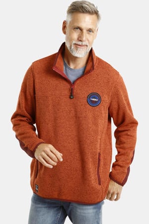 gemêleerde sweater Plus Size Daube oranje