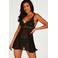 Hunkemöller babydoll Daisy met slip zwart