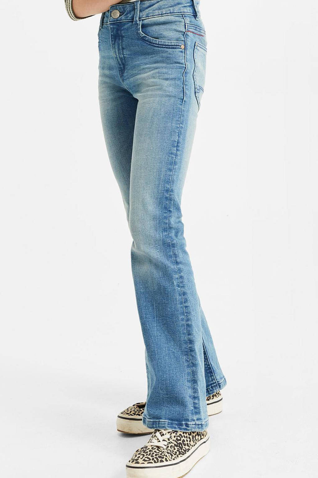 WE Fashion Blue Ridge flared jeans stonewashed