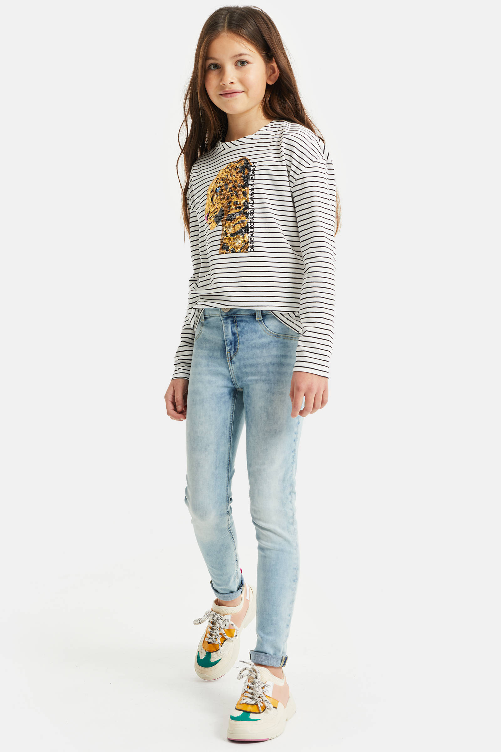 WE Fashion Blue Ridge super skinny jeans light denim | wehkamp