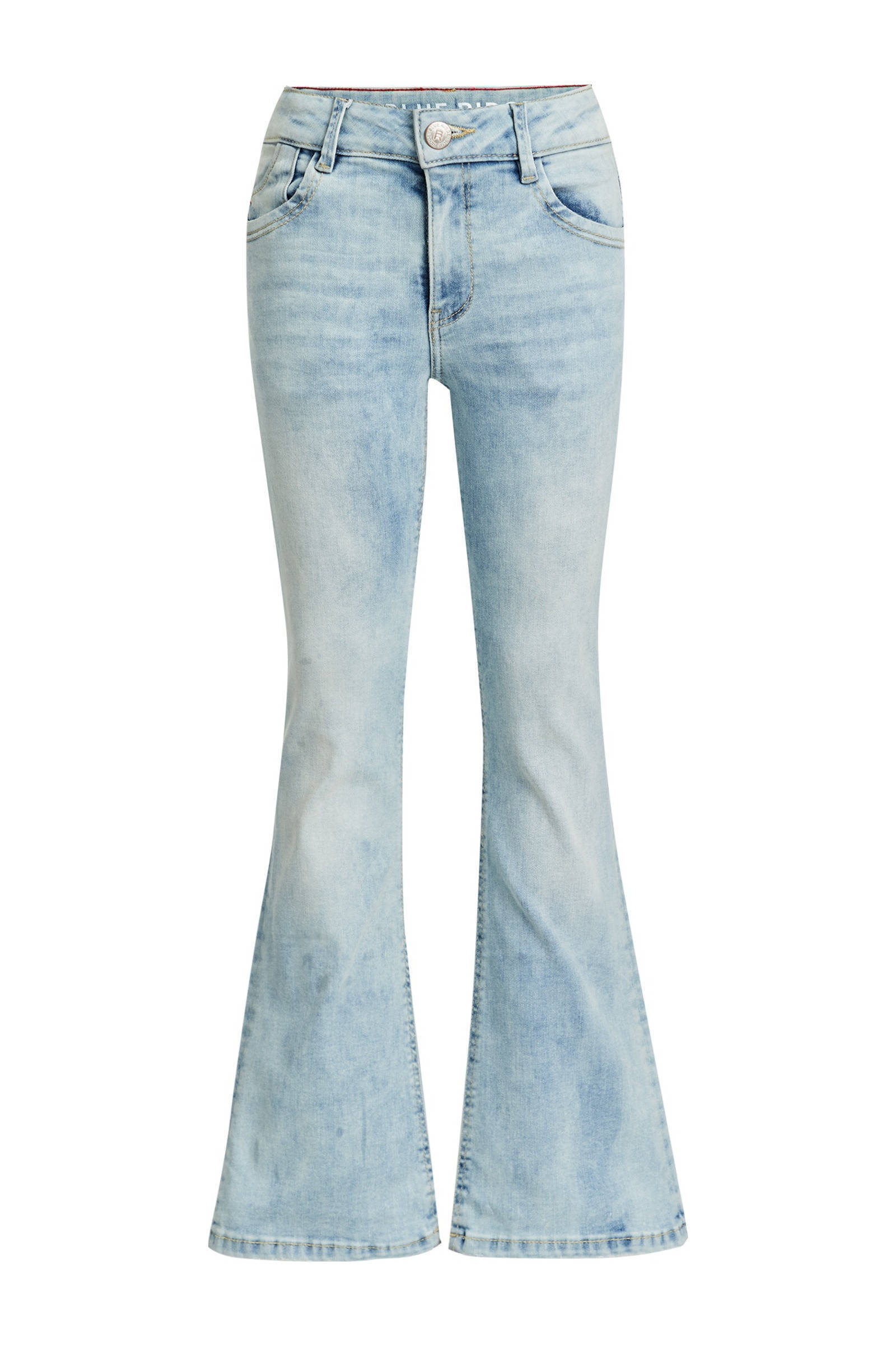 WE Fashion Blue Ridge flared jeans light denim | wehkamp