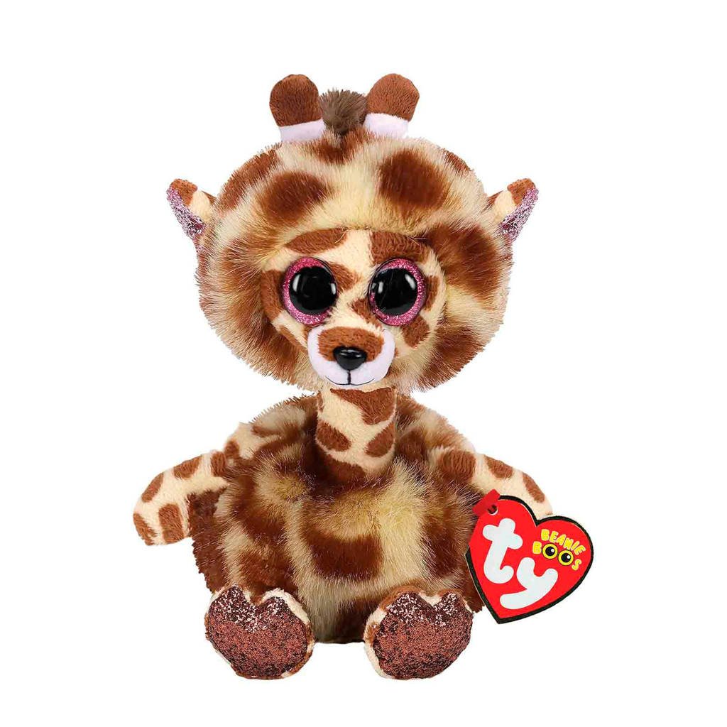 Ty Beanie Boo's Gertie Giraffe knuffel 15 cm