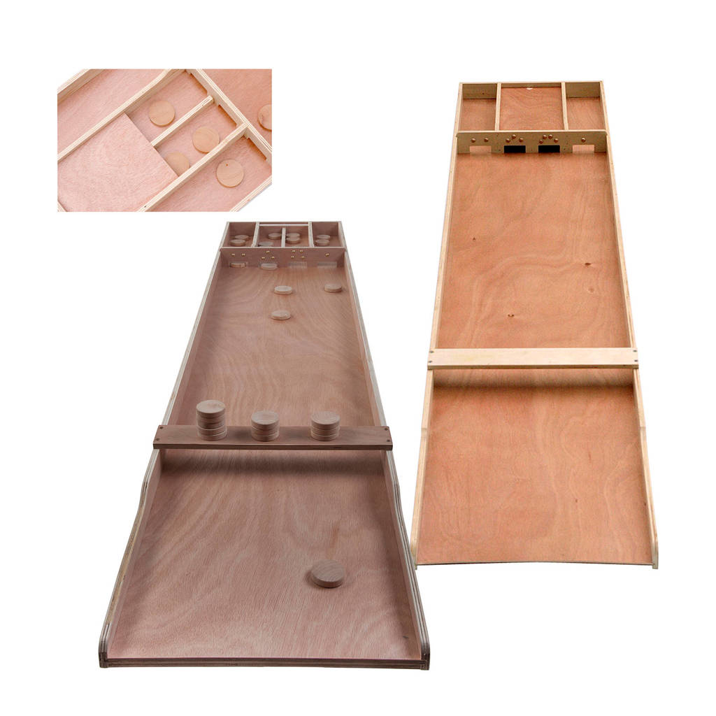Longfield sjoelbak Wedstijd (200x41 cm)