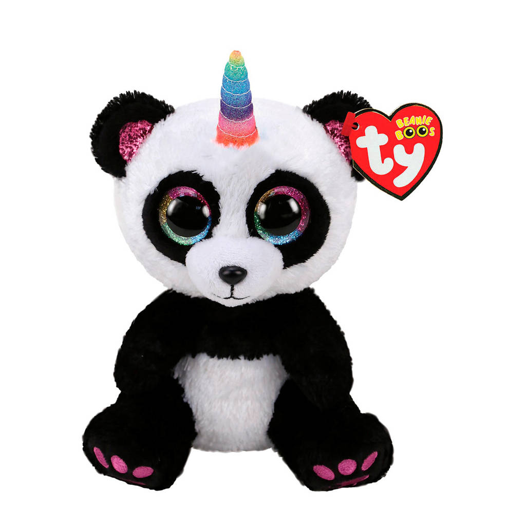 Ty Beanie Boo's Paris Panda knuffel 15 cm