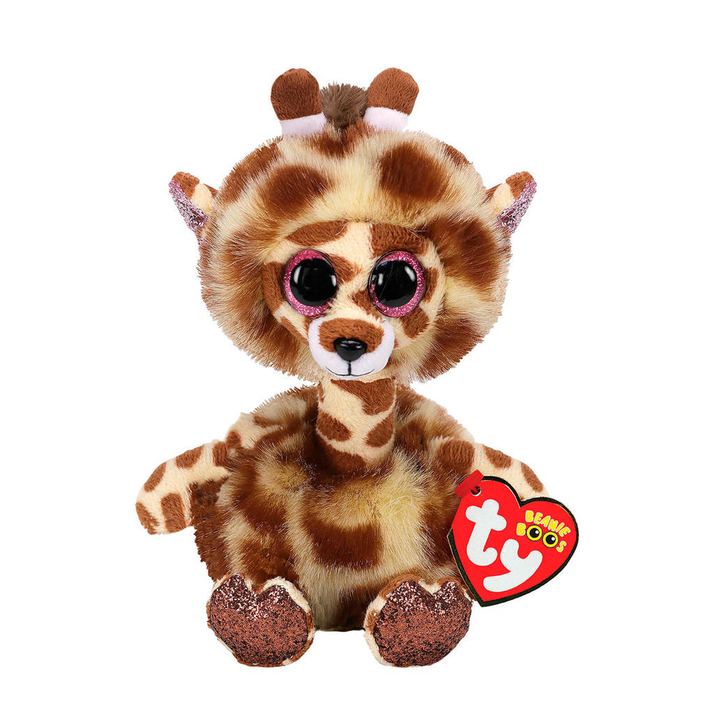 Ty Beanie Buddy Gertie Giraffe knuffel 24 cm