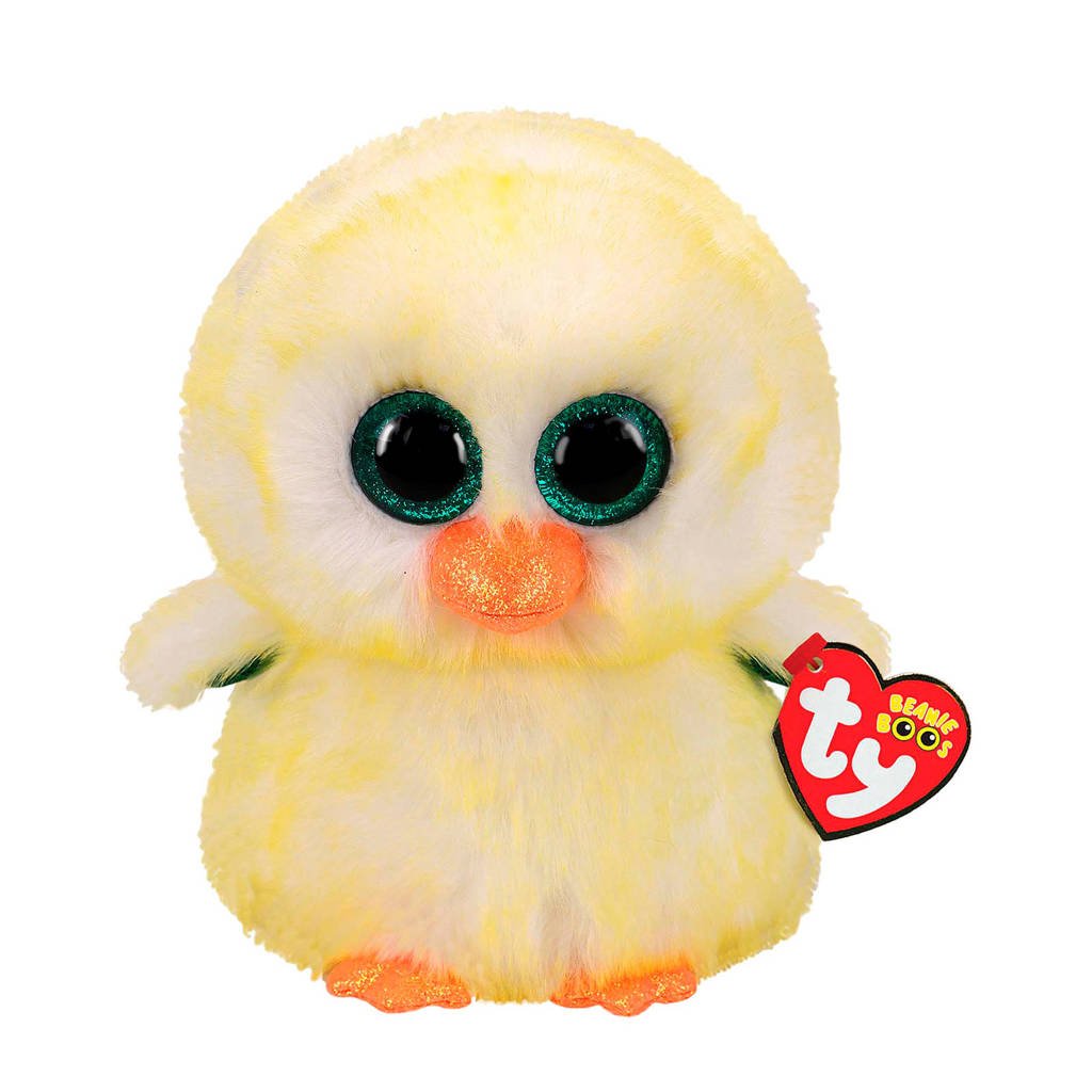 Ty Beanie Buddy Spring Lemon Drop Chicken knuffel 24 cm