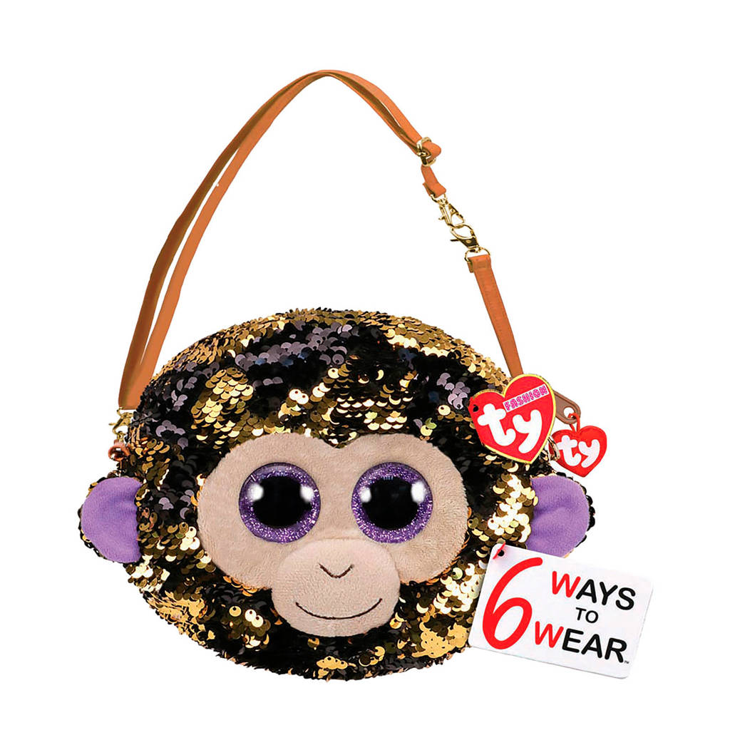 Ty Fashion Schoudertas Coconut Monkey 20cm