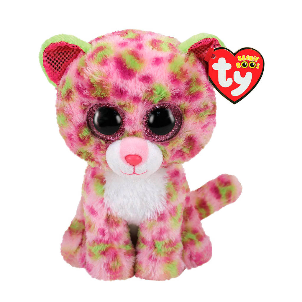 Ty Beanie Boo's Lainey Leopard knuffel 15 cm