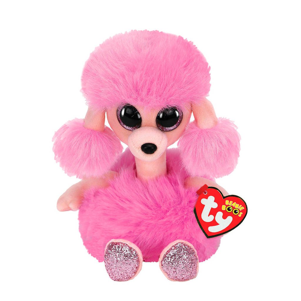 Ty Beanie Buddy Camilla Poodle knuffel 24 cm