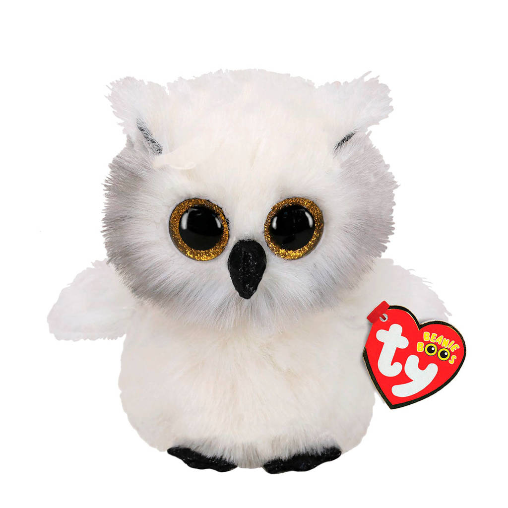 Ty Beanie Boo's Austin Owl knuffel 15 cm