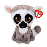 Ty Beanie Buddy Linus Lemur knuffel 24 cm