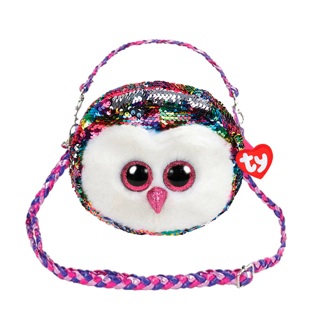 Ty Fashion Schoudertas Owen Owl 20cm