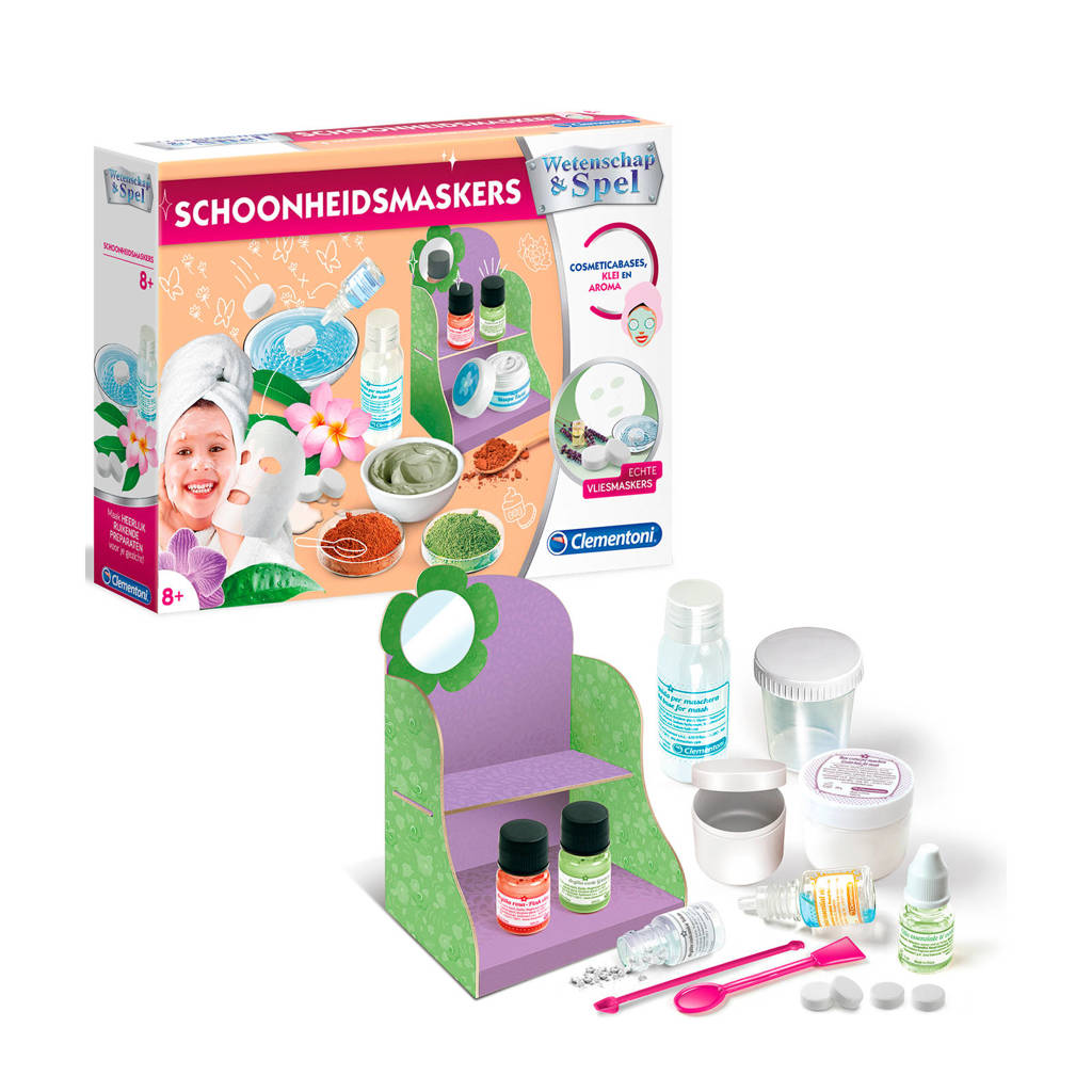 Clementoni Gezichtsmaskers maken