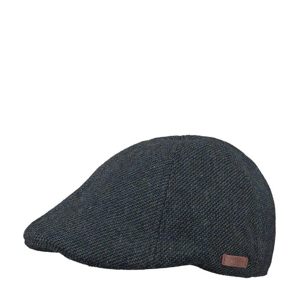 Barts flatcap Mitchell donkerblauw maat M, Donkerblauw