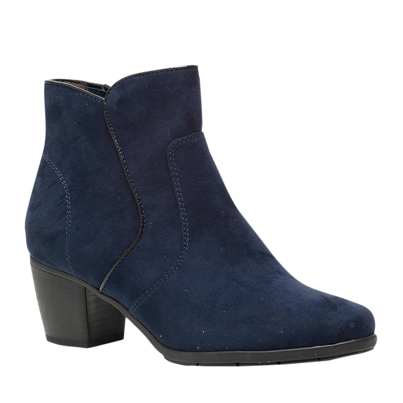 Scapino Softline enkellaarzen donkerblauw