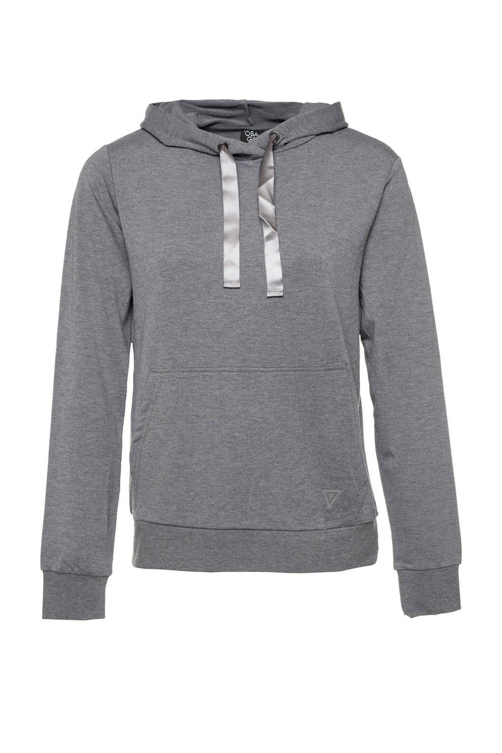 Scapino Osaga sportsweater grijs melange wehkamp