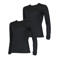 Campri thermoshirt - zwart (set van 2)